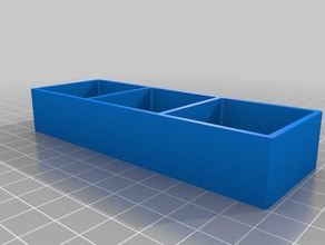 my customized bolt tray tool holders boxes 3d print model - Mito3D