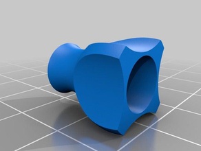 gopro bouton court 33mm m5 boulon 3d de l'impression montage 3d print model - Mito3D