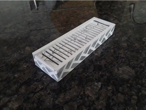 fessura del coperchio matita scatola contenitori 3d print model - Mito3D
