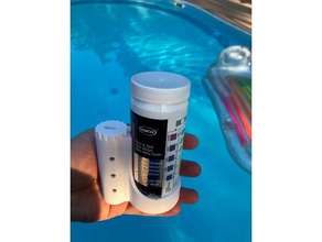 la piscina de tira prueba descarte del contenedor al aire libre jardín titular 3d print model - Mito3D