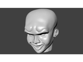 pennywise le clown poupée tête modèles film stephen king 3d print model - Mito3D