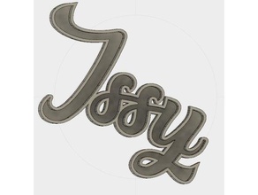 issy logo i segni loghi 3d print model - Mito3D