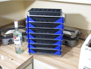bandeja de hielo titular cocina comedor 3d print model - Mito3D