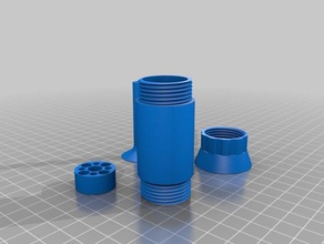 garden plume sprinkler 3d printing irrigation lawn water 3d print model - Mito3D