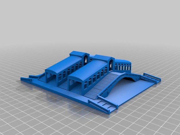 puente rialto venecia 3d printing 3D print model - Mito3D