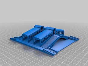 puente de rialto, venecia 3d impresión 3d print model - Mito3D