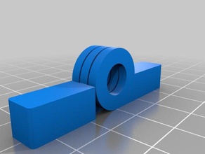 tubo cerniera parti personalizzato 3d print model - Mito3D