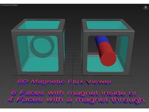 6d magnetic flux viewer tools 3d print model - Mito3D