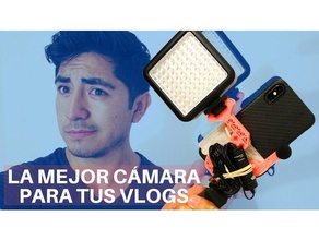 Kur para tus vlogs iphone kamera donanımı cmara sartphone camara ayarlayın rig kurmak vlogging 3d print model - Mito3D