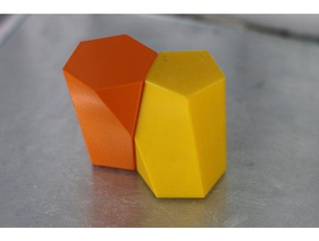 neue geometrische Form scutoid Modelle 3d print model - Mito3D
