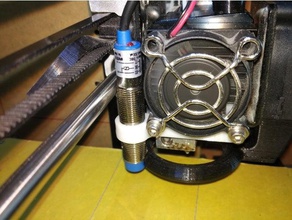 a8 sensor indutivo para montagem meio de 12mm 3d a impressora partes anet auto nível 3d print model - Mito3D