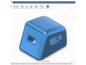 arduino uno boîtier de bureau l'électronique cas ardunio autodesk fusion 360 écran d'ordinateur 3d print model - Mito3D