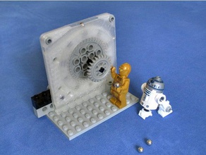 lmmt Aufzug Bau - Spielzeug kugelgelagertem lego lego-kompatibel Marmor Marmor-Pumpe ausgeführt track 3d print model - Mito3D