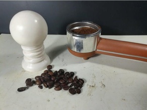 café tamper de 50mm a cozinha jantar 3d print model - Mito3D