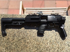 medium roni carbine conversion sport im freien airsoft cosplay Waffen 3d print model - Mito3D