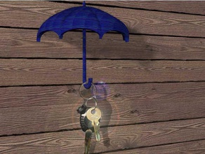 umbrella your keys household 3d print model - Mito3D