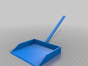 shovel hand tools household 3d print model - Mito3D