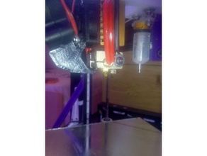 fanduct chimère 3d de l'imprimante accessoires la conduits ventilation 3d print model - Mito3D