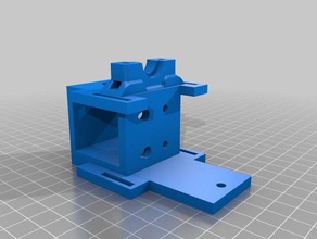 tronxy x5s e3d montaje de rieles lineales la impresora accesorios 3d print model - Mito3D