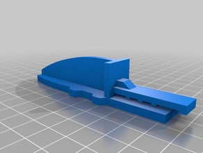 box fan foot replacement parts boxfan leg stand 3d print model - Mito3D