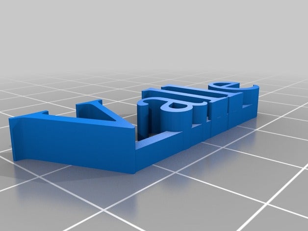 valle las esculturas personalizado 3D print model - Mito3D