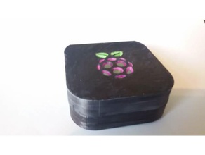 raspberry pi zerow-media-Fall - Elektronik apple-tv astroprint Fall der mac mini octoprint pi-Fall wanhao duplicator i3 3d print model - Mito3D