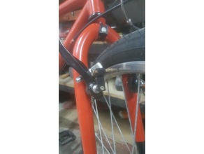 centreur roue de réglage la plat main outils vélo moutainbike v-brake 3d print model - Mito3D