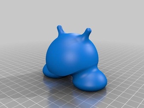 dollo Kreaturen alien Abbildung Spaß 3d print model - Mito3D