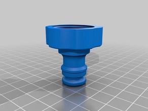 garden hose fittings 3d printing connector 3d print model - Mito3D