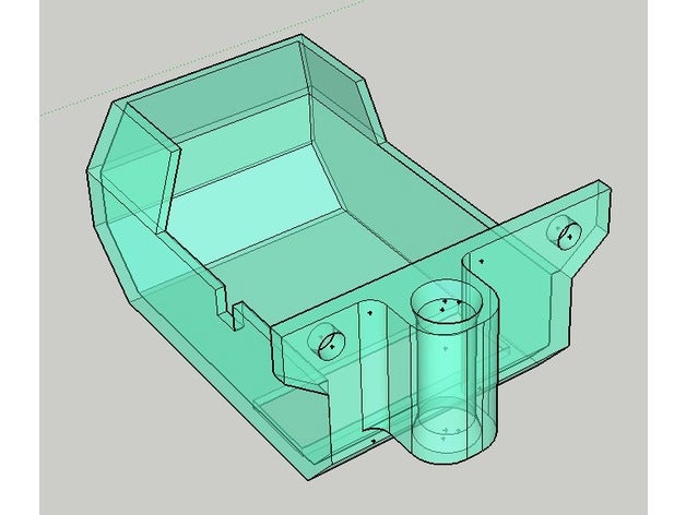 cetus pcb coverremix mk2 3d Drucker Teile cetus3d 3D print model - Mito3D