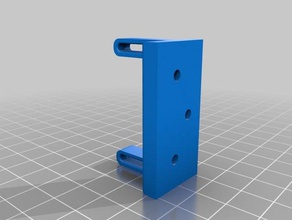 variable de la altura del soporte servo robótica 3d print model - Mito3D