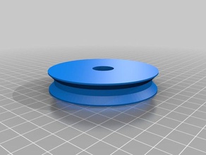 18mm pulley gadgets customized 3d print model - Mito3D