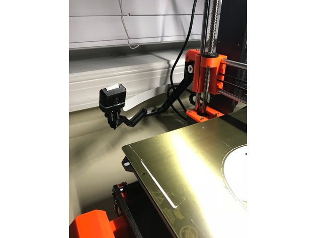 support de caméra extender prusa mk3 3d l'imprimante accessoires 3D print model - Mito3D