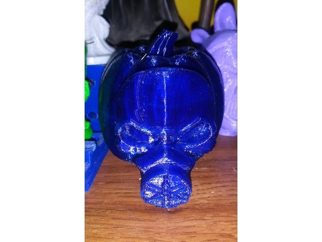yamaha skull pumpkin art 3D print model - Mito3D