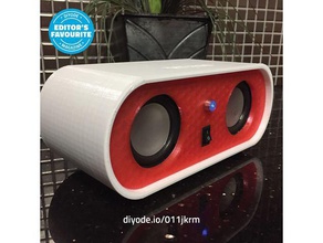 o orador de bluetooth áudio 3d print model - Mito3D