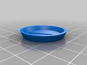 32mm base 2mm wide slot other 3d print model - Mito3D