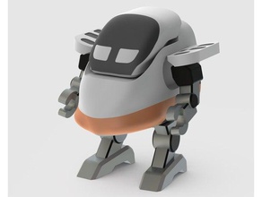 shinkansen robot mechanical toys 86duino 3d print model - Mito3D