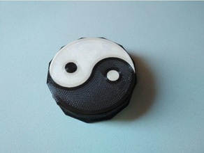 yin yang tuzluk mutfak yemek biber tuz karabiber 3d print model - Mito3D