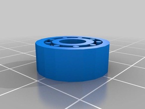 radial bearing 606 Robotik 3d print model - Mito3D