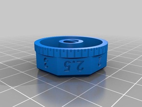 el indicador del dial moai eje 3d de la impresora accesorios peopoly 3d print model - Mito3D