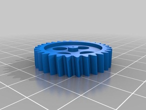 my customized parametrische zahnstange mit ritzel parametric gear rack pinion parts 3d print model - Mito3D