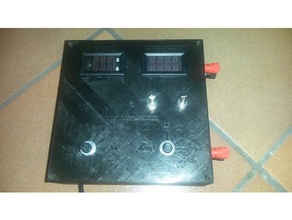 adjustable power supply electronics 110 110v 12v 220 220v ampere diy jack usb volt 3d print model - Mito3D
