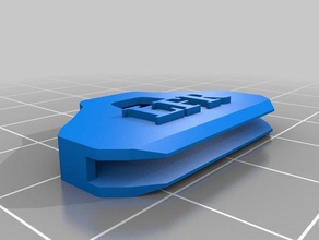 lfr key cover keychains lake forest ranch 3d print model - Mito3D