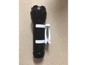 Taschenlampe, belt clip gadgets Gürtel-holster Taschenlampe Halter 3d print model - Mito3D