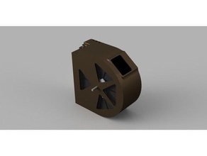 portabobine airthigt 3d la stampante parti ermetico filamento bobina di titolare 3d print model - Mito3D