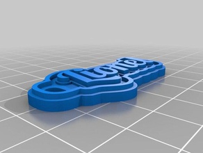 lionel llaveros personalizado 3d print model - Mito3D