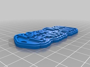 rodrig marin chaveiros personalizado 3d print model - Mito3D