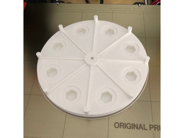 la roue de fortune 8 champs les jouets jeux 3D print model - Mito3D