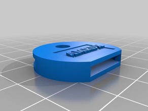 amrdx key cover 3d printing keychain 3d print model - Mito3D