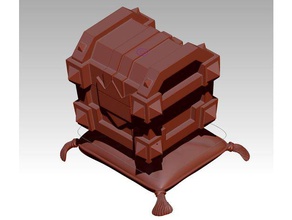 clash royal chest toys games royale coffre 3d print model - Mito3D